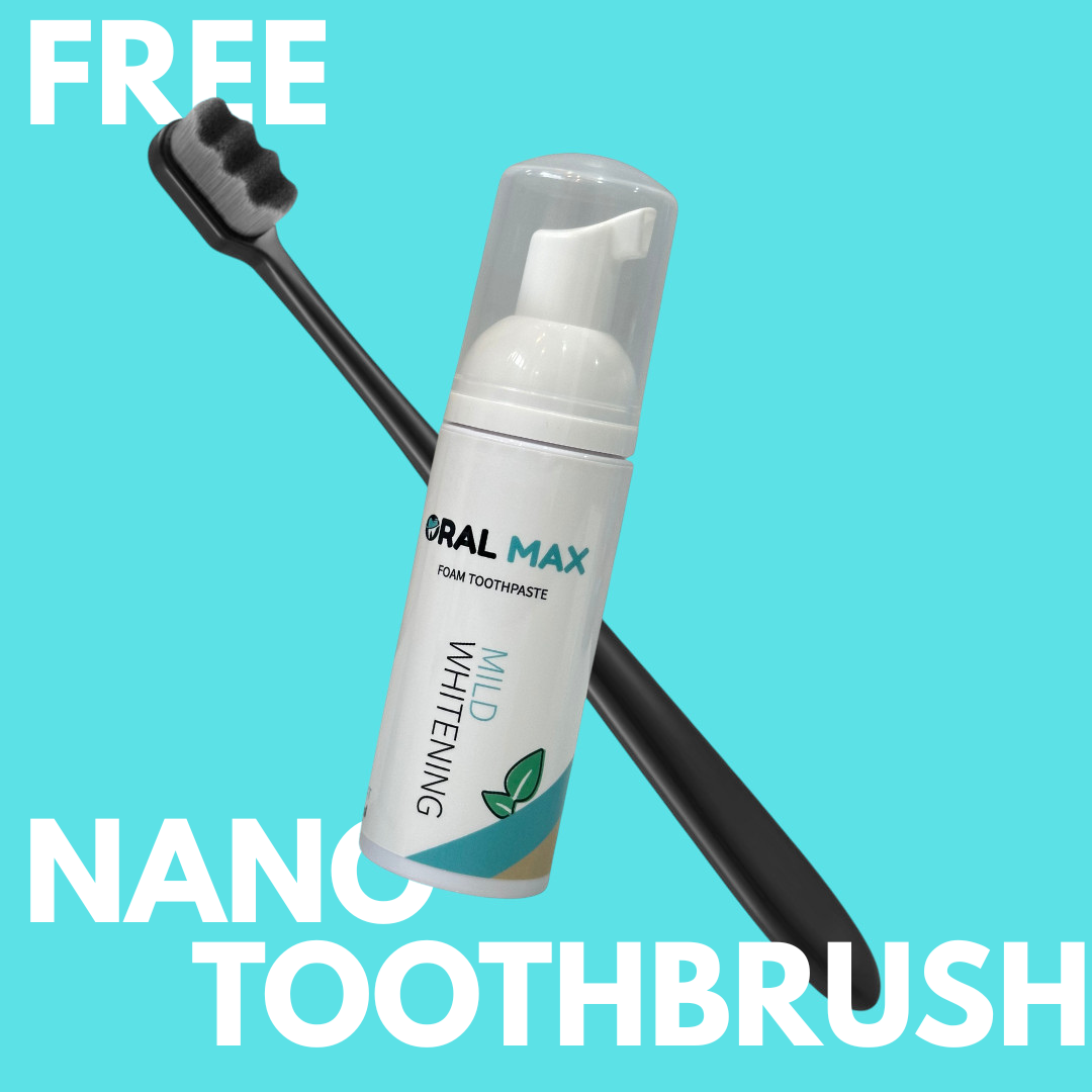 ORAL MAX - Mild Whitening Foam Formula