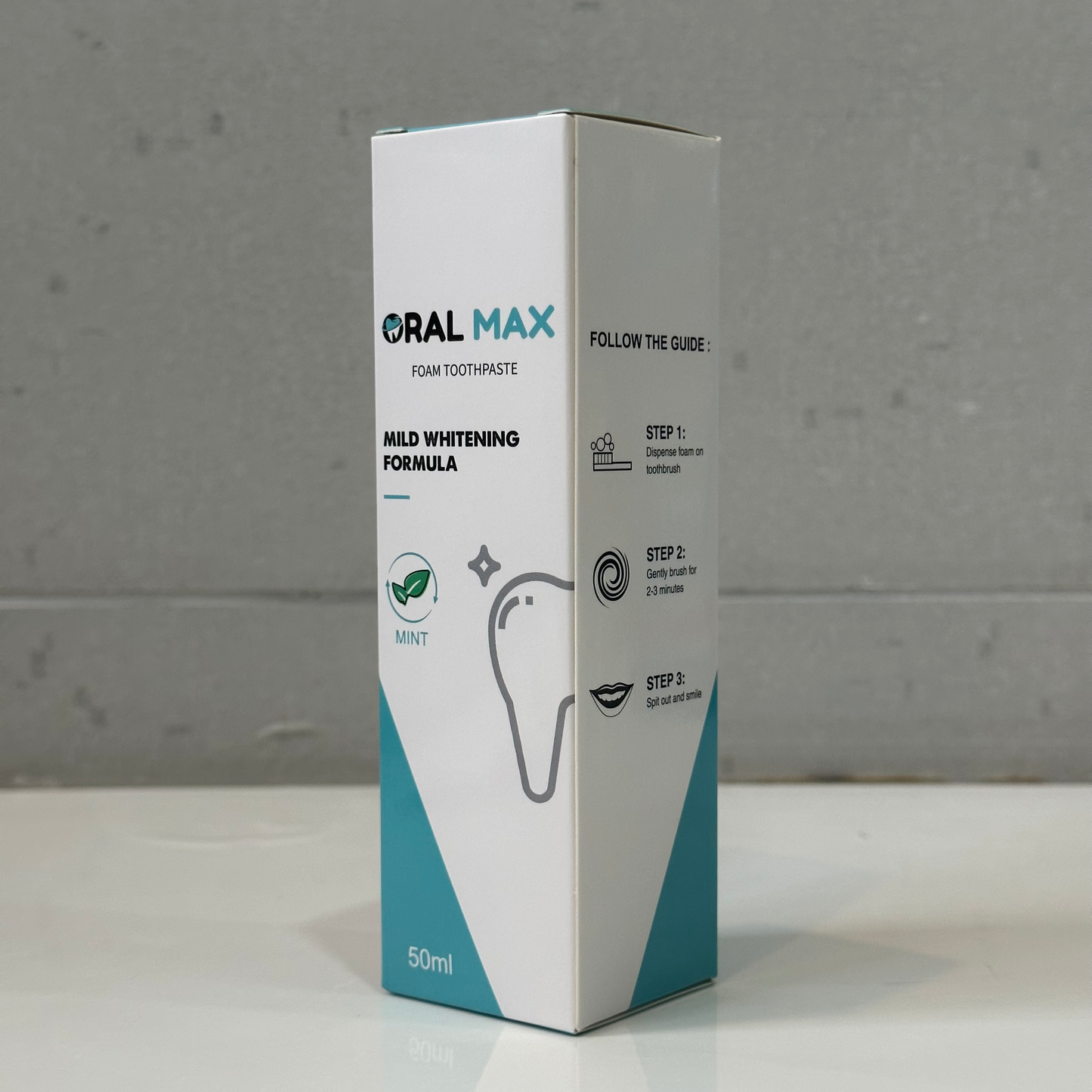 ORAL MAX - Mild Whitening Foam Formula