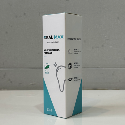 ORAL MAX - Mild Whitening Foam Formula
